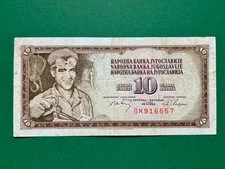 Banconota 10 dinari DINARA