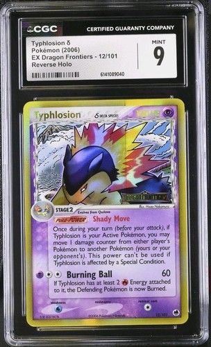 Pokemon typhlosion 101 - typhlosion, 12/101