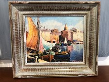 PEINTURE, HUILE SUR TOILE