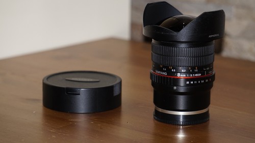 Samyang fisheye 3 5 - 8, umc