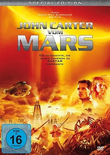 John carter sci dvd - carter, sci-fi