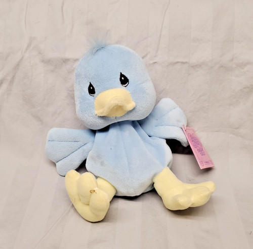 Peluche uccellino blu precious - blu,