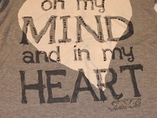 TWIN SET by. S. BARBIERI LA-Shirt Strass Gr. 12 140-152 grau w.NEU