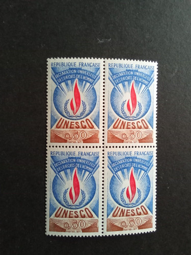 Francia 1969 service unesco - service,