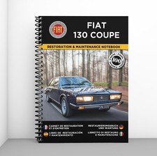 Fiat 130 coupé libretto - libretto, di