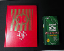Lotto 2 Libri Calcio Italia 90