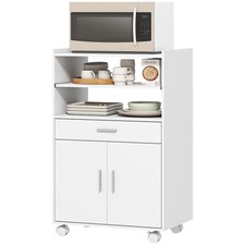 HOMCOM Mobiletto Microonde con