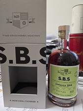 Rum S.B.S Jamaica 2018 DOK 59,7% (217 bot) World Class Spirit No Caroni Demerara