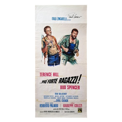 Renato casaro signed poster - renato,