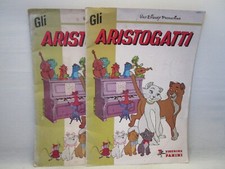 (13)-2 ALBUM FIGURINE-GLI ARISTOGATTI - DA RECUPERO CON 278 FIGURINE