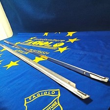 MODANATURA BIANCHINA PANORAMICA PROFILO SOTTOPORTA ALLUM.AUTOBIANCHI 2pz.(nuovo)