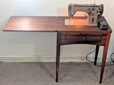 Vintage SINGER 306k Semi-Industrial Electric Sewing Machine Upholstery Leather