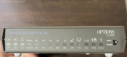 Options ibm modem - by, dati