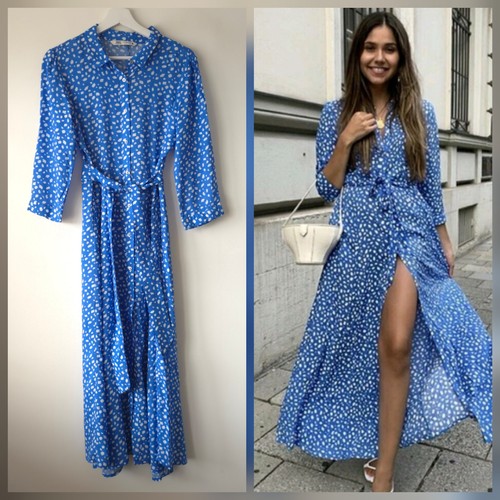 Abito estivo zara blu - abito, a