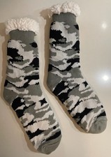 Calze Sherpa Calde Calzini Invernali Calze Con Suola Antiscivolo Taglia Unica