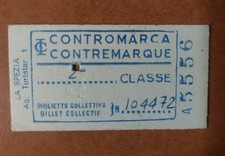 BIGLIETTO TRENO FERROVIE Dello STATO- TRAIN TICKET - 1983 - CONTRAMARCA 