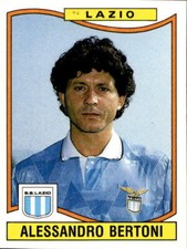 figurina NEW CALCIATORI PANINI 1990/91 numero 190 Lazio Bertoni