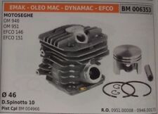09510008 CILINDRO PISTONE COMPL MOTOSEGA OLEOMAC 946 951 EFCO 146 151 Ø 46
