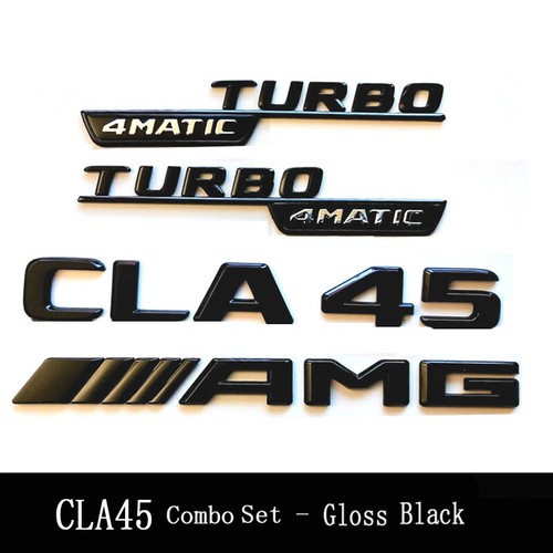 Set distintivo cla45 amg turbo - set,