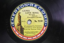Franklin Careau - EMERSON 7159 - Gypsy Love Song - 7 Inch Disc