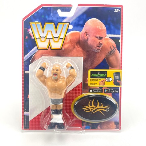 Mattel wwe goldberg - mattel, mayhem