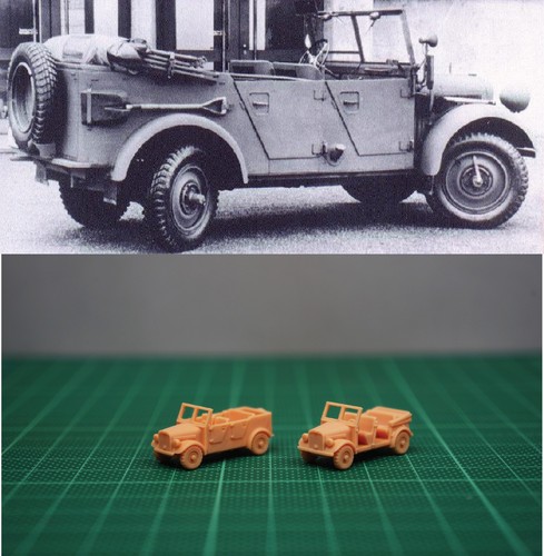 144 wwii tedesco benz - 1/144,