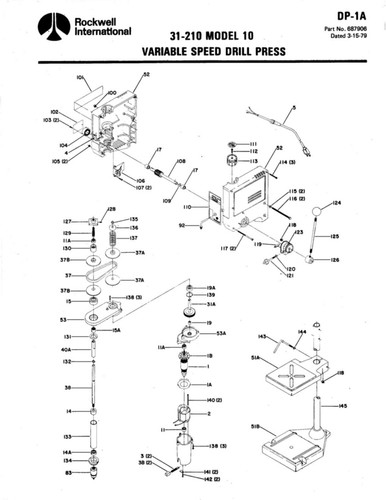 Delta rockwell 210 - delta, 31-210