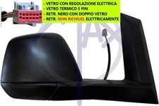 SPECCHIO SPECCHIETTO RETROVISORE DX PER FORD TRANSIT TOURNEO CONNECT 2014 - 2018