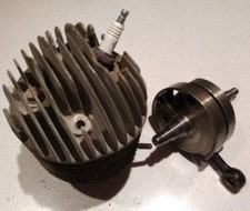 Gruppo termico e albero motore originali Piaggio per Vespa 90 cc