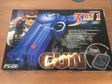 Competition Pro PS-108 3in1 Laser Game Gun by Namco for Sony Playstation, Sega S