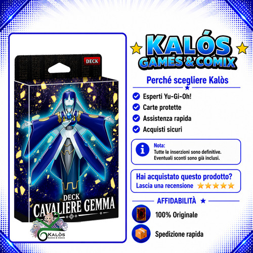 Yugioh mazzo deck cavaliere - mazzo,
