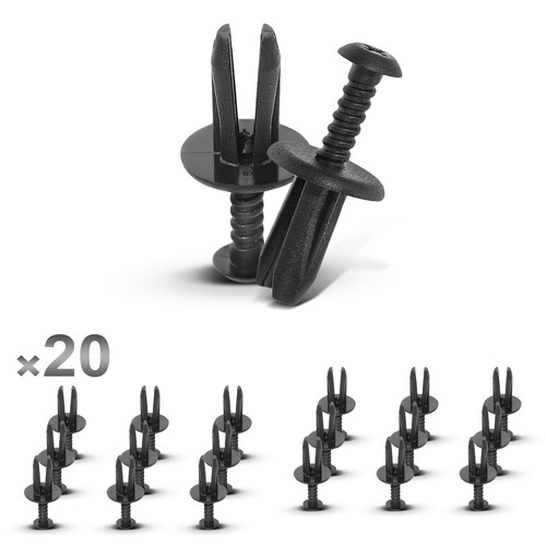 20x clip fissaggio - clip,