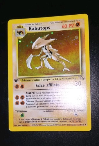 Pokemon kabutops holo - holo,