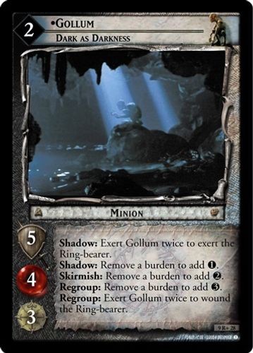 Gollum dark darkness - dark, as