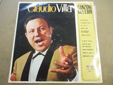 CLAUDIO VILLA - CANZONI CELEBRI - LP VINILE EX/EX 1963