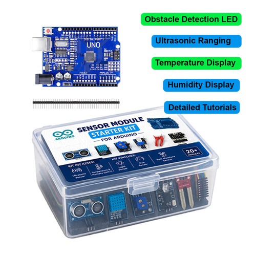 Arduino uno modulo - r3, sensore