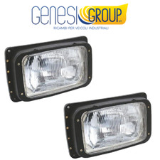 COPPIA FARO FANALE PROIETTORE DX E SX IVECO 190 TURBOSTAR H4