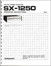Pioneer SX-1250 Stereo