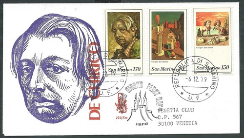 1979 san marino fdc - marino, venetia