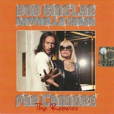 BOB SINCLAR RAFFAELLA CARRA CARRA' FAR L'AMORE RARE CD SINGLE THE REMIXES DANCE