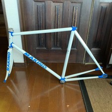 Telaio pista Makino bianco/blu