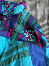 Tuta Sci FILA Ski Italia X ALBERTO TOMBA da Collezione Leggere Descrizione