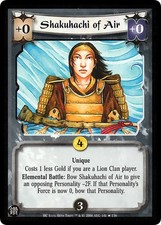 Shakuhachi of Air - The Hidden City - Legend of the Five Rings CCG