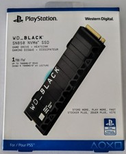 WD Black SN850 1TB SSD NVMe -Dissipatore - Hard Disk Interno PS5 fino a 7000MB/s
