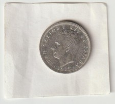 Moneta 5 PTAS 1975 Spagna Juan