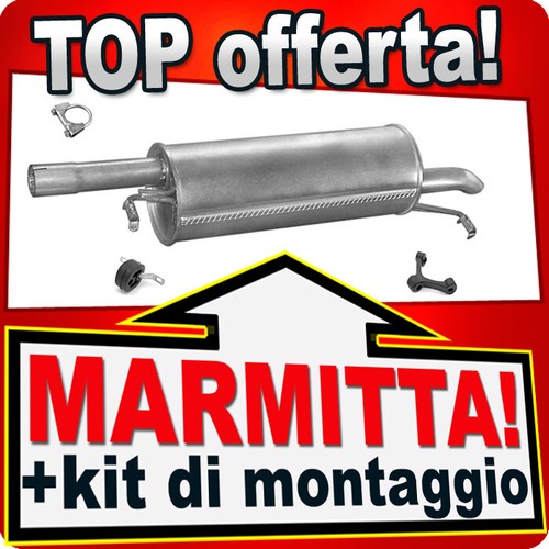 Silenziatore posteriore per - posteriore,