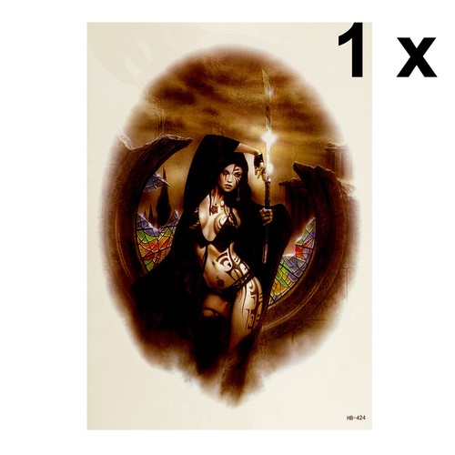 Guerriera fantasy tatuata - x,