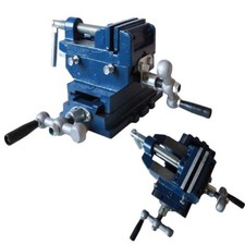 MORSA A CROCE PER TRAPANO A COLONNA O NORMALE GANASCE IN ACCIAIO