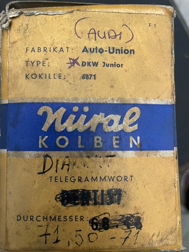 Kit pistoni auto union dkw - auto,