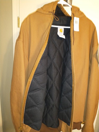 Giacca carhartt j04 - giacca, brn